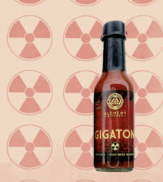 Gigaton bottle radiation background