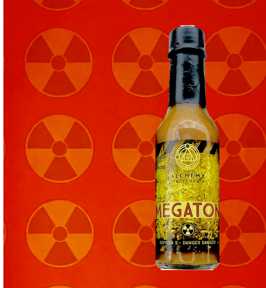Megaton bottle radiation background