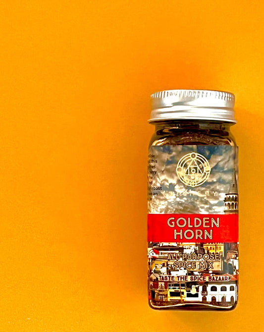 Jar of Alchemy Kitchen Golden Horn spice mix